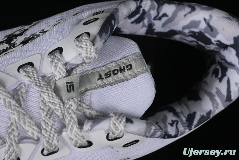 Brooks Ghost 15 Running Shoes with DNA LOFT V2 Cushioning and Breathable Air Mesh - 1103931D149