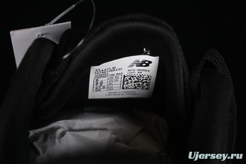 New Balance 3447 Series Textile Layer Leather Retro Casual Running Shoes - U3447LB