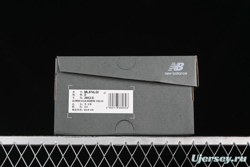 New Balance 574 Series Retro Casual Running Shoes - ML574LGI