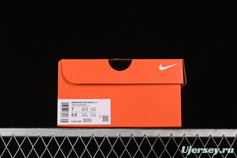 Nike Zoom Winflo 11 Moon Mesh Breathable Casual Running Shoes with Cushioning - FJ9510-800