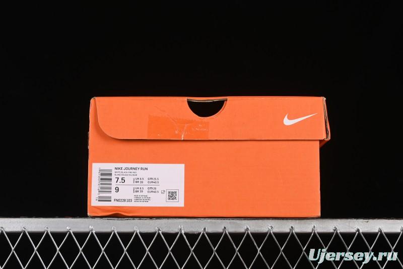 Nike Journey Run 2024 Low-Top Casual Running Shoes with Shock Absorption Anti-Slip and Wear-Resistant Design - FN0228-103