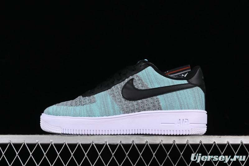 Nike Air Force 1 '07 Low 2.0 Moon Black Flywire Casual Sneakers - CI0051-600