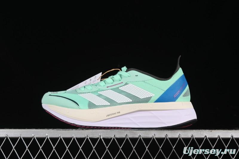 Adidas Adizero Boston 11 Running Shoes with Lightstrike Pro and ENERGYROD for Enhanced Performance - CV9064