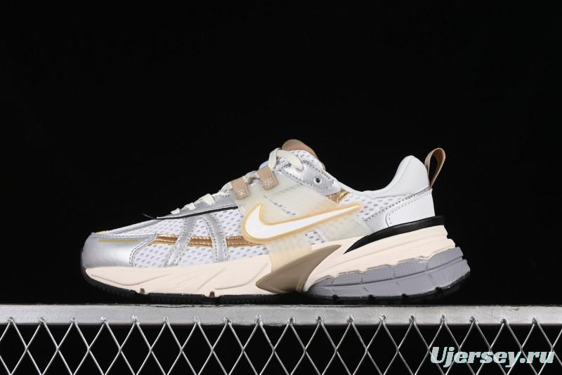 Nike V2K Runtekk 3XL Retro Low-Top Running Shoes with Shock Absorption and Anti-Slip Design - HJ7245-100