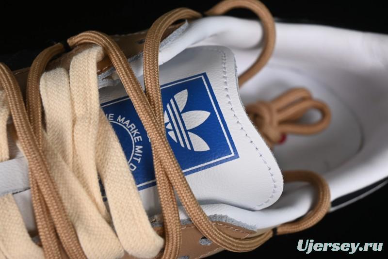 Adidas Originals Samba OG Low-Top Casual Sneakers with Panda Prank Retro Design - IG1025