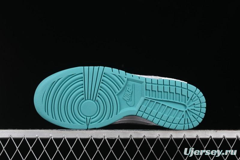 Nike Dunk Low Panda Prank Special Edition Heartbeat Email Mint SB Low Top Casual Skate Shoes - DV0833-102