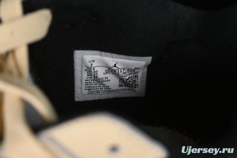 Nike Travis Scott x Jordan Cut The Check AJ1 Hook and Loop Fashion Basketball Shoes - FZ8117-102