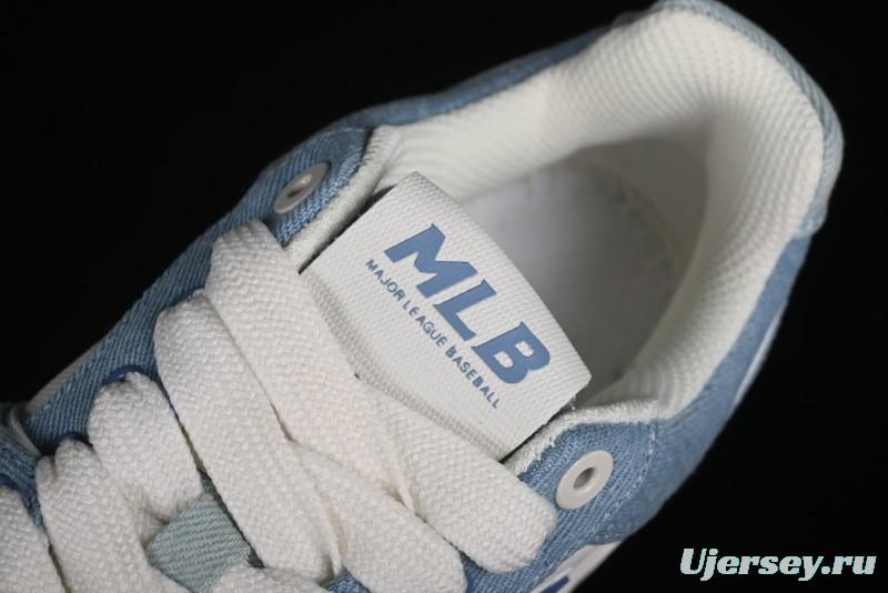 New York Yankees MLB Chunky Liner Denim Basic Platform Sandals - 3ASXCVT4N50BLS