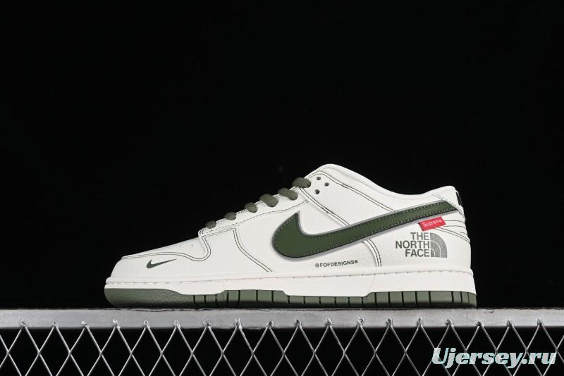 Nike SB Dunk Low Supreme x The North Face Casual Skateboarding Shoes - BM0234-505