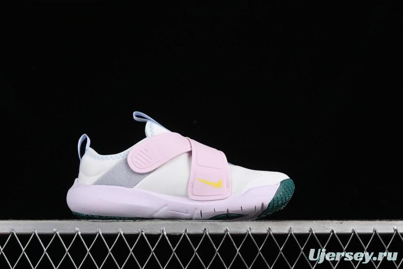 Nike Flex Advance Hook and Loop Breathable Soft Lightweight Kids Shoes - CZ0186-100