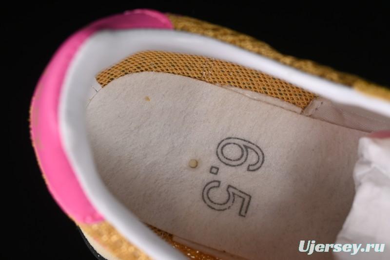 Stussy x Nike Roshe Run LD-1000 Comfortable Versatile Non-Slip Durable Waffle Low-Top Casual Running Shoes - FQ5369-700