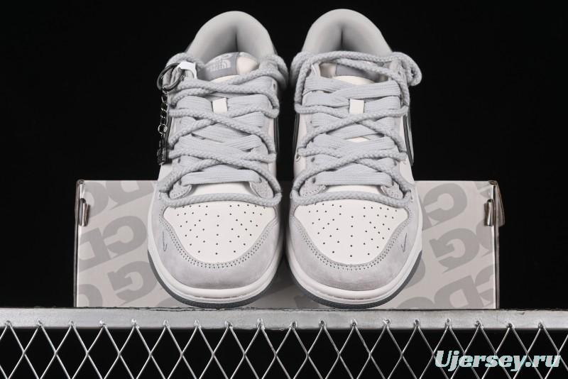 Nike SB Dunk Low The North Face Collaboration - Anniversary Edition Premium Custom Low-Top Casual Skate Shoes - XX2025-327