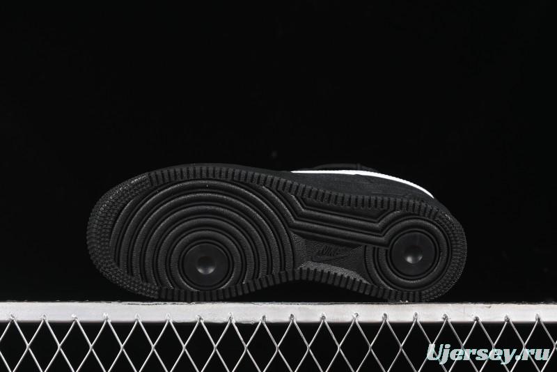 Nike Air Force 1 '07 Low White Black Starry Full Diamond Lace-Up Low-Top Casual Sneakers - ZH0316-032