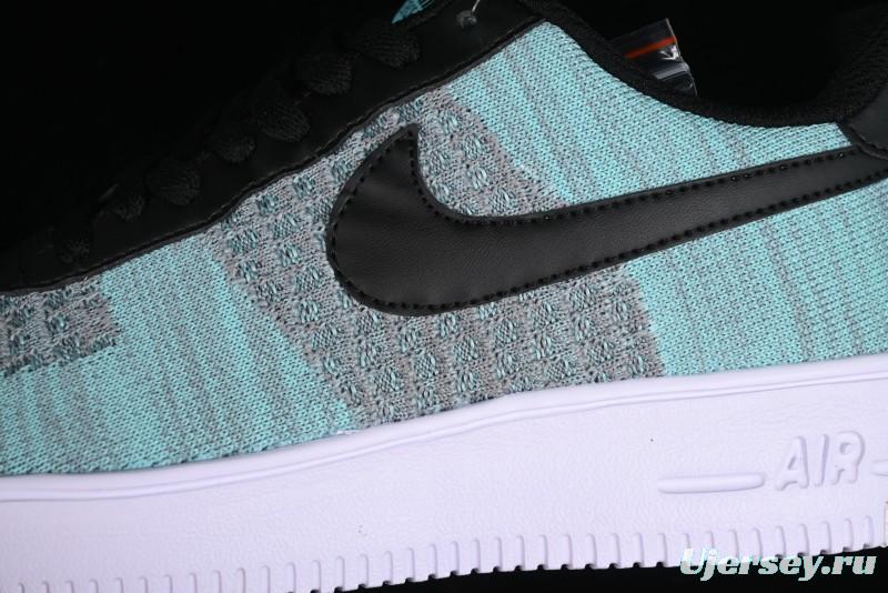 Nike Air Force 1 '07 Low 2.0 Moon Black Flywire Casual Sneakers - CI0051-600