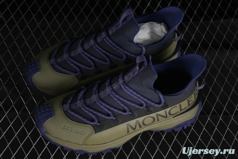 Moncler Trailgrip GTX Hiking Shoes with Cordura Nylon Gore-Tex Waterproof and Vibram Outsole - M00240M3457