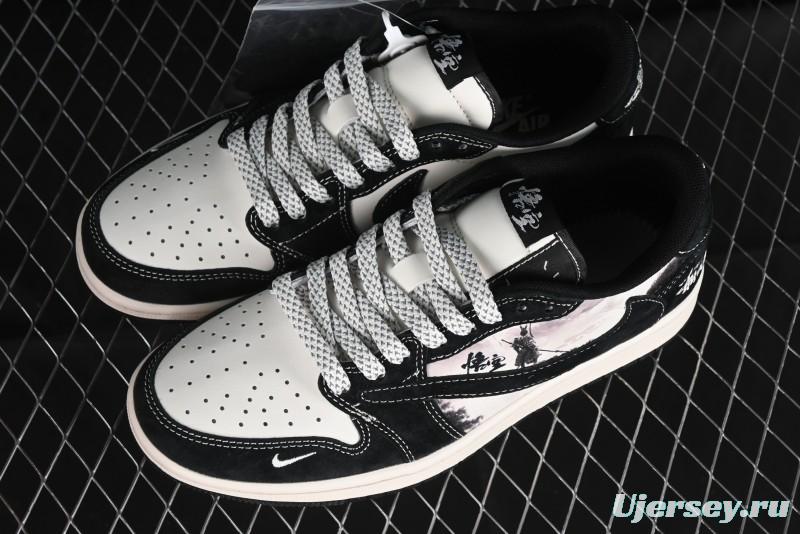 Nike Travis Scott x Fragment Design x Air Jordan 1 Low OG SP AJ1 - XZ3368-555