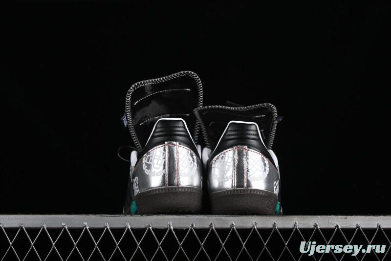 Adidas Originals Samba OG Low Top Casual Sneakers with Panda Mischief Design - IG1024