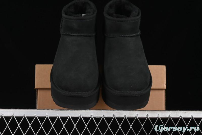 UGG Classic Ultra Mini Platform 3CM Wool Blend Mini Short Boots - 1135092