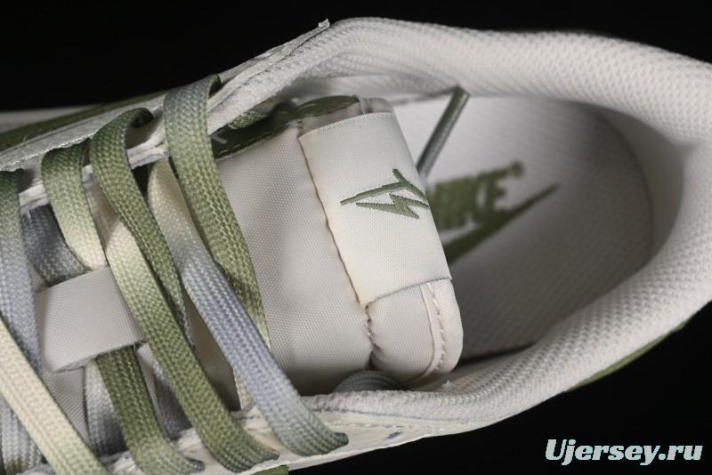 Nike Travis Scott x Fragment Design x Air Jordan 1 Low OG SP AJ1 Low Top Casual Sneakers - DM7866-019