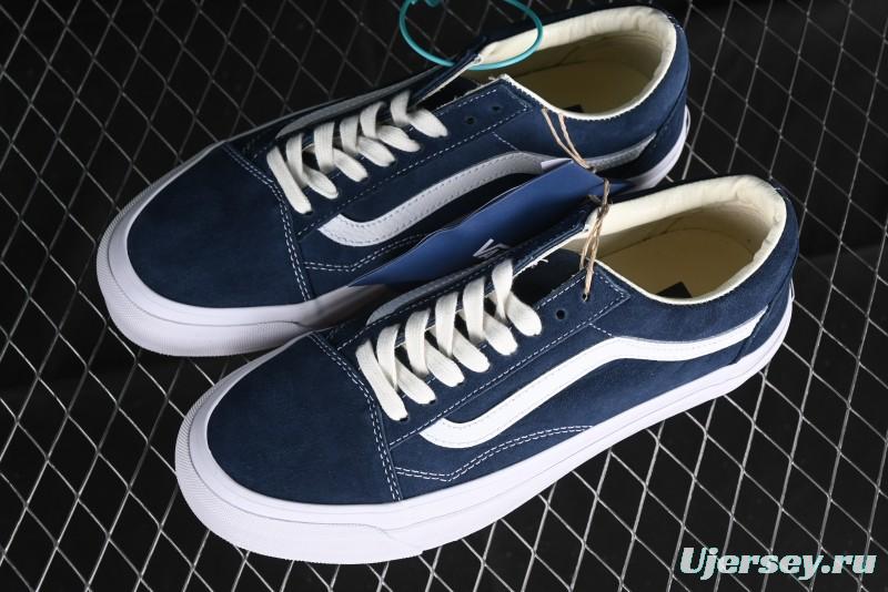 Vans Old Skool 36 LX Full Suede Retro Low-Top Canvas Vulcanized Sneakers - VN000CNGCIE