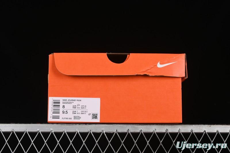 Nike Journey Run 2024 Low-Top Casual Running Shoes with Shock Absorption Anti-Slip and Wear-Resistant Design - FJ7765-002