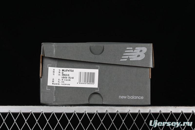 New Balance 574 Series Retro Casual Running Shoes - ML574TD2
