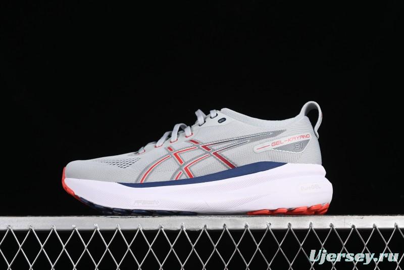 Asics Gel-Kayano 31 Breathable Running Shoes with GEL Cushioning and FLYTEFOAM BLAST Technology - 1011B867-021