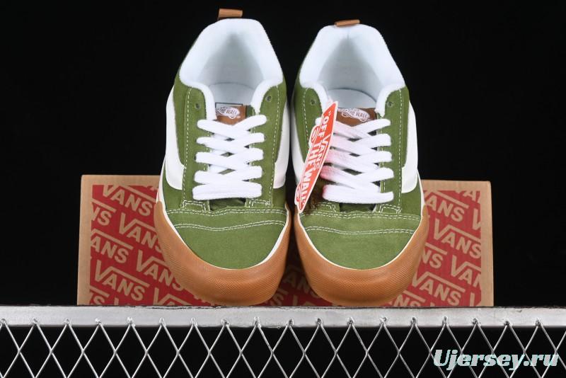 Vans Classics Knu Skool Retro Sneakers with Enlarged Toe and Thickened Sole - VN0009QCCIB