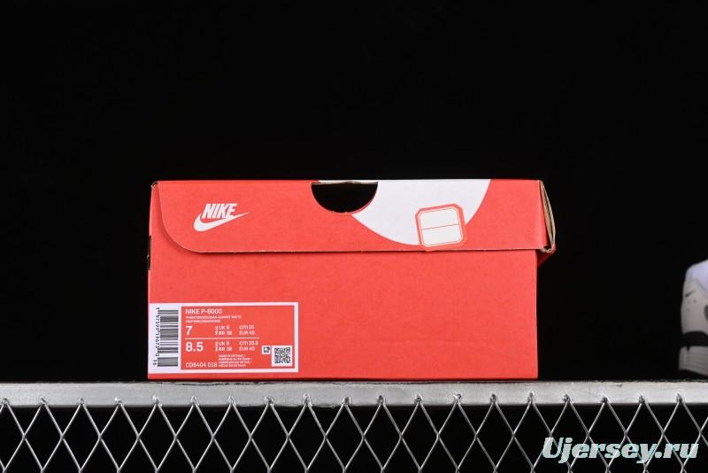 Nike P-6000 Prm Retro Casual Sneakers with Lightweight Design - CD6404-018
