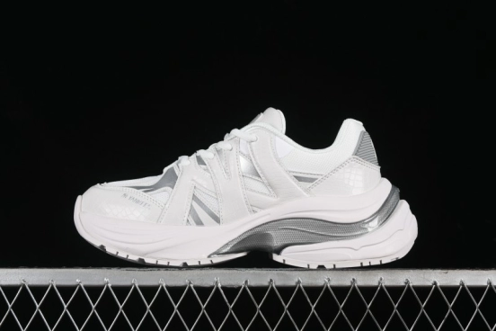 New York Yankees MLB Bigball Chunky Curve Thick Sole Casual Shoes - 3ARNPDL4N50WHS