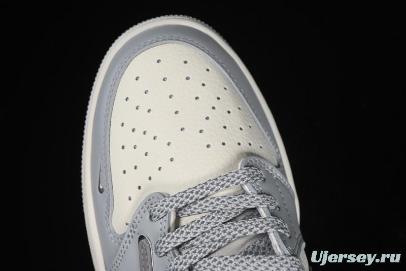 Nike Travis Scott x Fragment Design x Air Jordan 1 Low OG SP AJ1 Retro Sneakers - DM7866-016