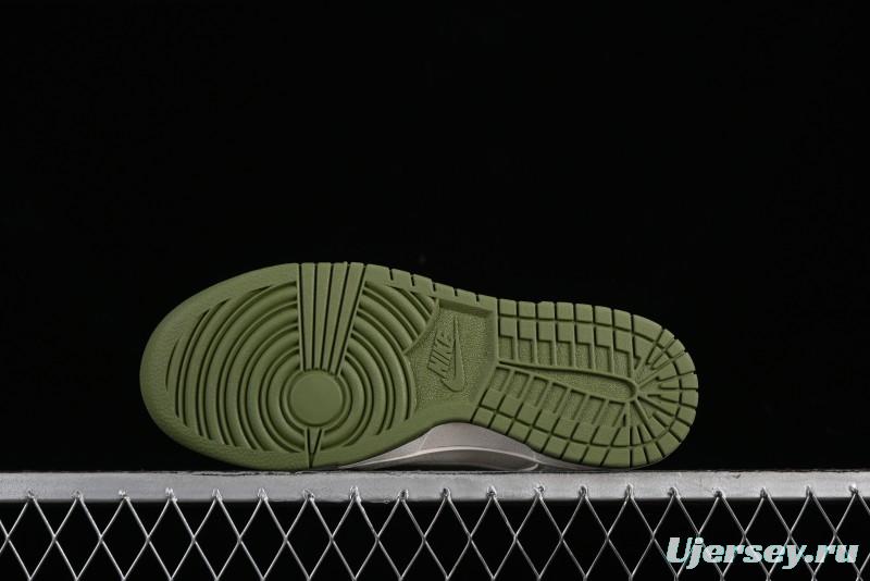 Nike SB Dunk Low NOCTA Anniversary Customized Low-Top Casual Sneakers with White and Green Swoosh - DQ1098-388