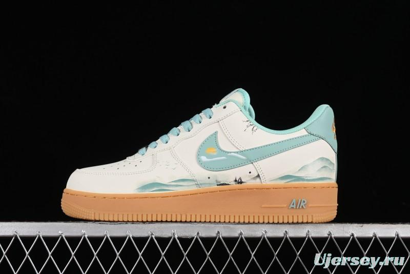 Nike Air Force 1 '07 Low Green Hill Casual Sneakers - XC2351-550