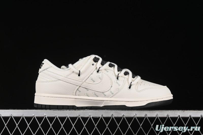 Nike SB Dunk Low Stussy Anniversary Custom Low-Top Casual Sneakers - SJ2068-276