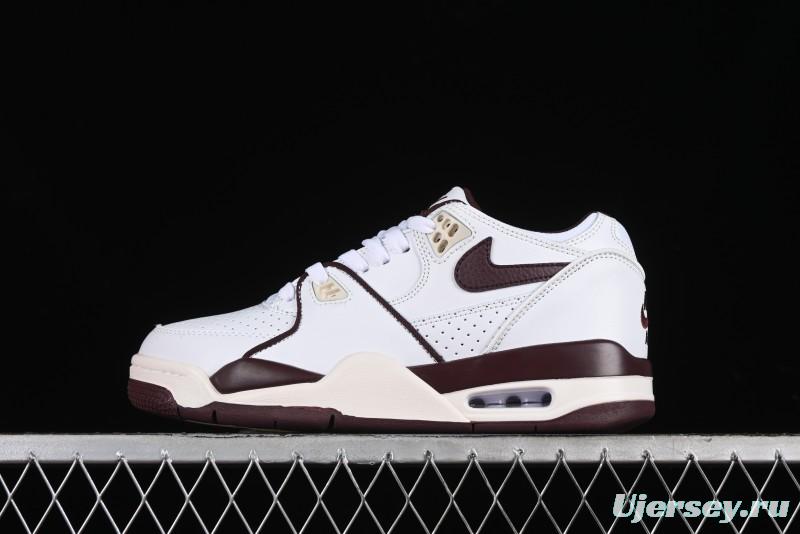 Nike Air Flight 89 Low Basketball Shoes with Air Cushion Technology - FQ8256-100