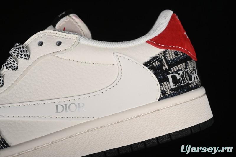 Nike Travis Scott x Fragment Design x Air Jordan 1 Low OG SP AJ1 - XY2688-108