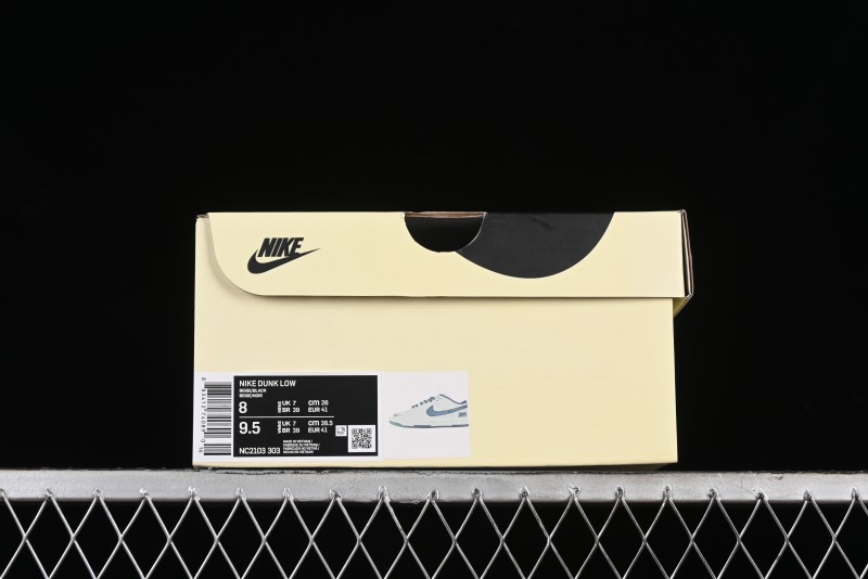 Nike SB Dunk Low NYC Collaboration Dark Blue Low-Top Casual Skateboarding Shoes - NC2103-303