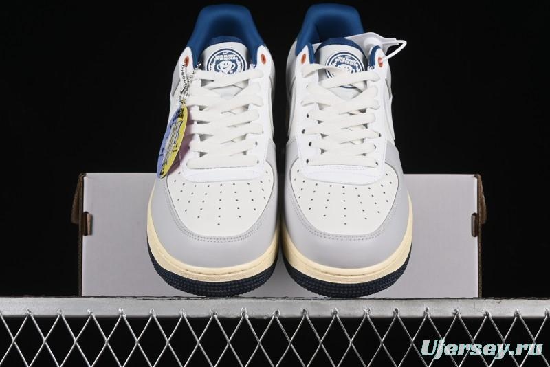 Nike Air Force 1 '07 Low Casual Sneakers with Full-Length Air Cushion - HM3721-111