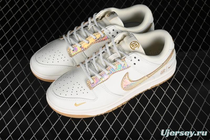 Nike SB Dunk Low Edison Chen Collaboration - Anniversary Edition High-End Customized Low-Top Casual Sneakers - JH8310-948