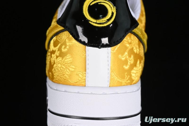 Nike Air Force 1 '07 Low DIY Golden Dragon Embroidery Casual Sneakers - CW2288-202
