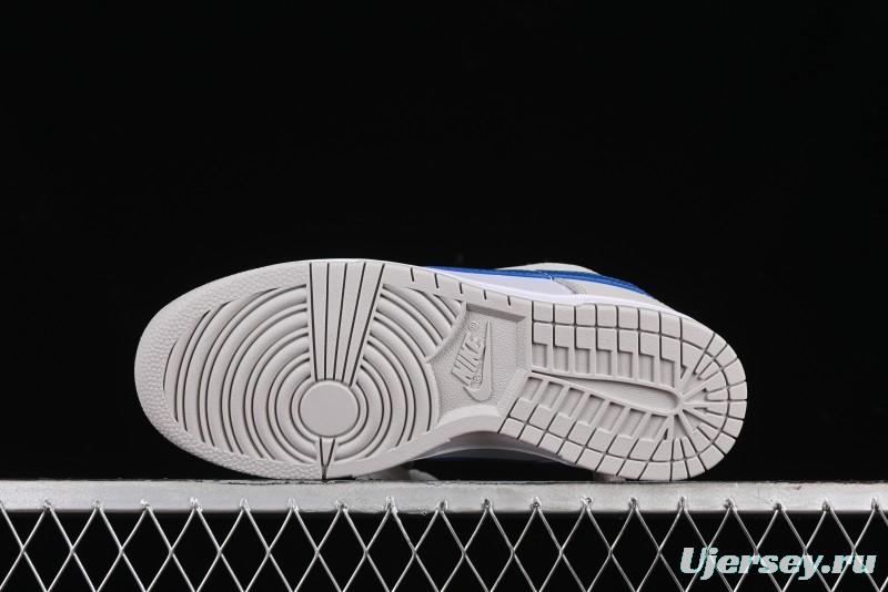 Nike Dunk Low SB Silver Surfer Skateboarding Shoes with Metallic Silver Upper - HF0391-001