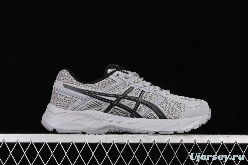 Asics Gel-Contend 4 Low-Top Breathable Running Shoes with Rearfoot Gel Cushioning - T8D4Q-032