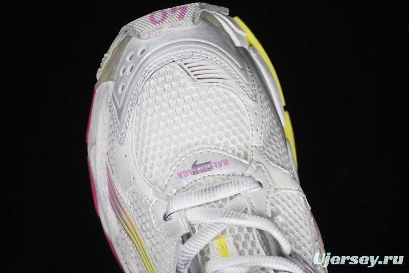 Balenciaga Runner Kith Four Color Retro Casual Sneakers - W3RMU9517