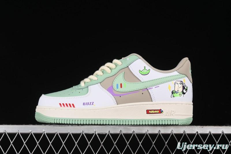 Nike Air Force 1 '07 Low Buzz Lightyear Casual Sneakers - CJ0304-110