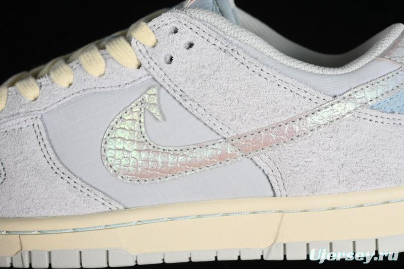 Nike Dunk Low SB "Fishing" Trout Pattern Casual Skate Shoes - DV7210-001