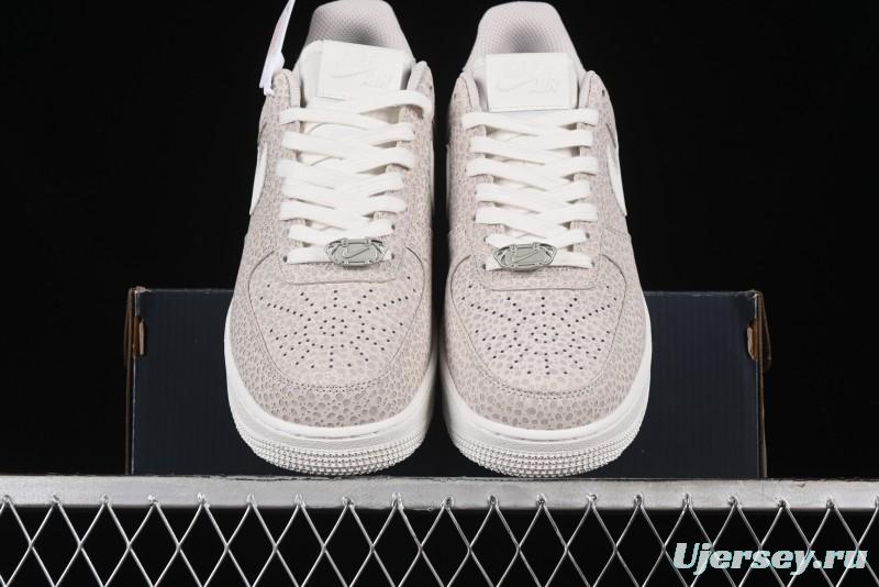 Nike Air Force 1 '07 Low Casual Sneakers with Full-Length Air Cushion - FV6519-001