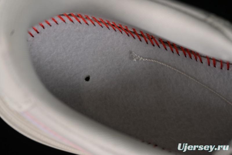 Nike Air Force 1 PLT AF ORM Triple White Low Top Casual Sneakers - DJ9946-108