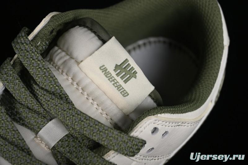 Nike SB Dunk Low UN Collaboration - Letter Green Anniversary High-End Custom Low-Top Casual Skate Shoes - BB2699-211