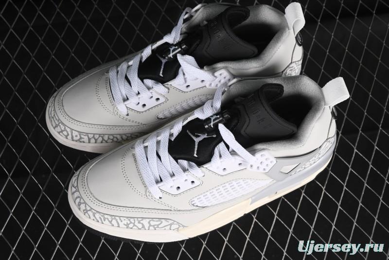 Nike Jordan Spizike Low AJ Hybrid Elements All Black Crackle Casual Sneakers - HQ1191-011