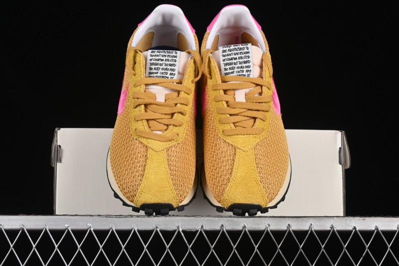 Stussy x Nike Roshe Run LD-1000 Comfortable Versatile Non-Slip Durable Waffle Low-Top Casual Running Shoes - FQ5369-700